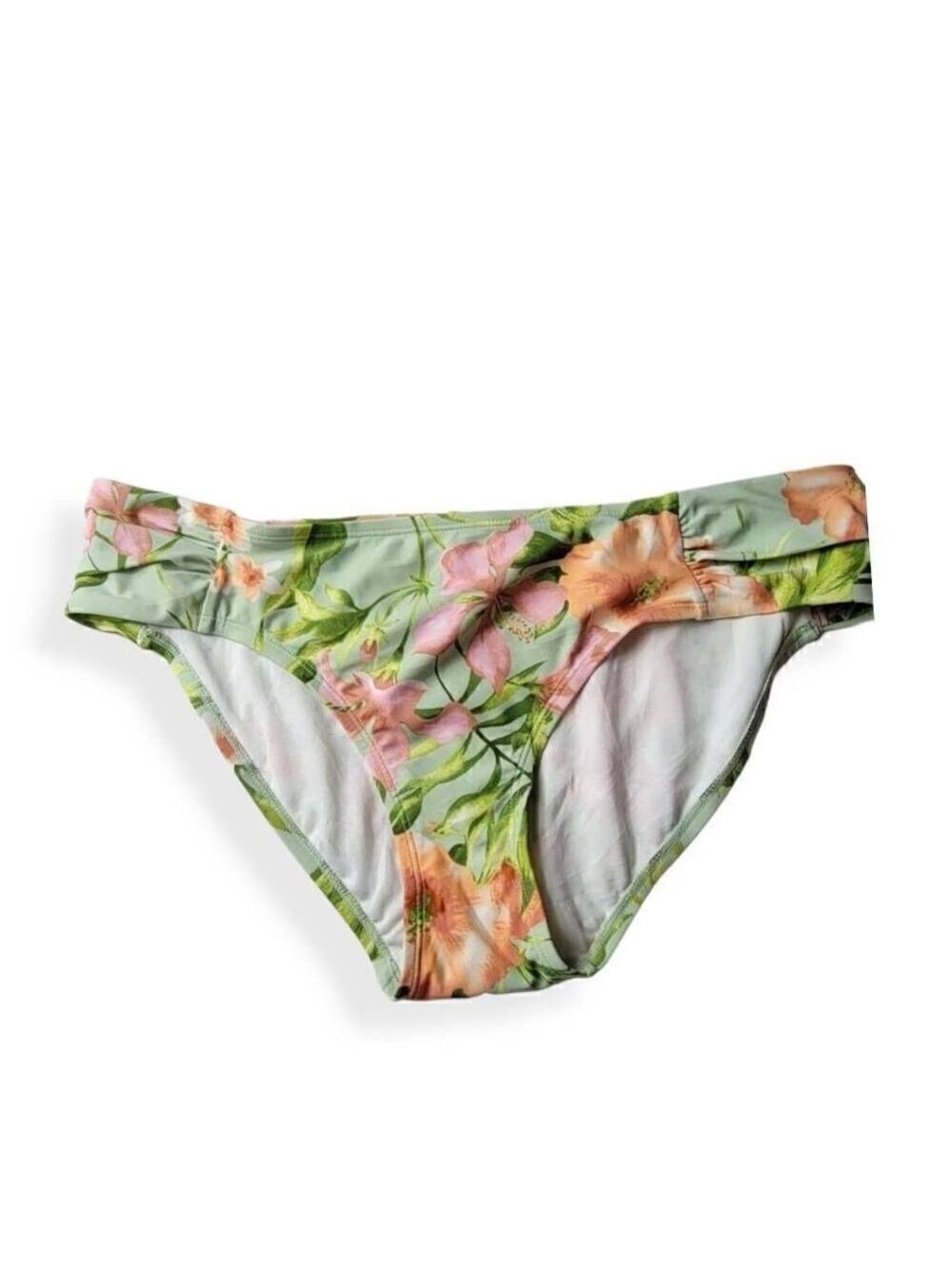 Kona Sol Floral Medium Coverage Hipster XL 16-18
